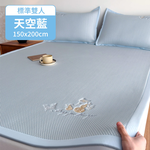 PE提花冰絲涼席三件套 150CM*200CM(標準), , large