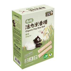 aJIU Master Worker Organic Pop Rice Roll