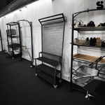 【 SHAONIANNA.TW 】工業風展場層列架｜穩定耐用｜多層陳列｜商用展示架空間展演層列架｜多層視覺陳列｜極簡線條｜展場展示架, , large