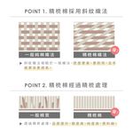 DUYAN竹漾 【文青日常系列】40支精梳棉床包被套組 / 喵友聚會 台灣製, , large
