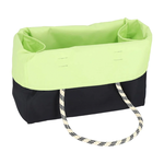 Lesportsac Medium Two-Way Tote 中型雙面托特包 購物袋 手提袋 便當袋 送禮 禮物(深藍x青檸綠)L261-1435P-FB16, , large