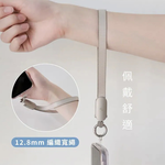 【ALLite】二合一 USB-C to USB-C 充電掛繩線 Type-C 240W 快充 30cm 充電線 充電, , large