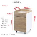 【HomeMax】Calin 卡琳置物櫃/沙發邊桌/文件櫃/檔案櫃/活動櫃/床頭櫃/免運費/台灣生產/D01-007WH, , large