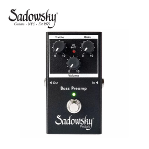 Sadowsky SBP-2 Bass Preamp 前級效果器【敦煌樂器】