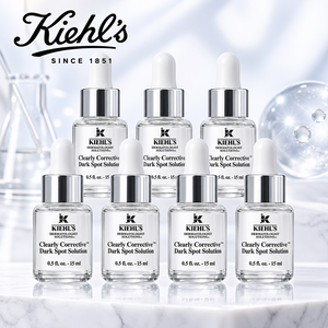 【Kiehl's 契爾氏】激光極淨白淡斑精華 15ml&times;7入組｜淡斑精華 亮白保養 勻亮膚色 保濕精華