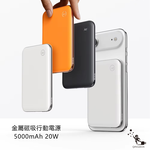 Mcdodo Meta Air 5000mAh 20W Magnetic Wireless Power Bank Orange, , large
