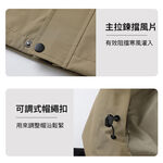 【250803防風防水連帽衝鋒衣】單件式，山系風格, , large