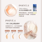 【Clany可蘭霓】涼感包覆無鋼圈 橘色 無法抗拒心機 B-D內衣 6991-36, , large