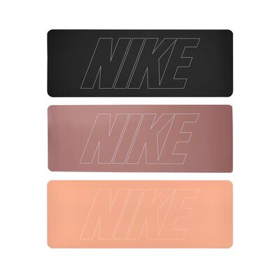 NIKE YOGA MAT 雙面瑜珈墊 4MM 隔音墊 訓練墊 運動墊 雙面可用 輕巧 便攜 穩定 止滑 黑 藕紅 粉橘