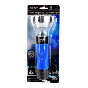 TRENY高聚光充電手電筒