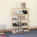 bamboo five-layer rack, , large