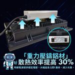 【君沛】100W加強型UVA 專業生長燈 誘導上色 抑制徒長 壓鑄投射燈 防水防潮 龍舌蘭 多肉顯色, , large