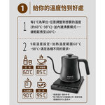 SANLUX 台灣三洋 0.8L 不鏽鋼 電茶壺 溫控手沖壺SU-10TS, , large