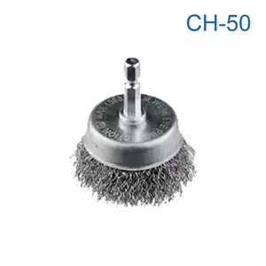 鉅玉經典｜Hexagonal handle wire brush, bowl-shaped with handle CH-50