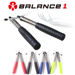 BALANCE 1 crossfit快速鋼索跳繩 可調整長度 黑, , large