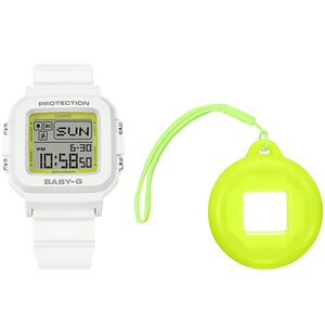 CASIO 卡西歐 BABY-G 30週年 手錶和錶殼吊飾套組 女錶 BGD-10K-7