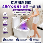 [翊承國際]【免運 + 贈品】馬桶抑菌UV燈 【通過多項認證】, , large