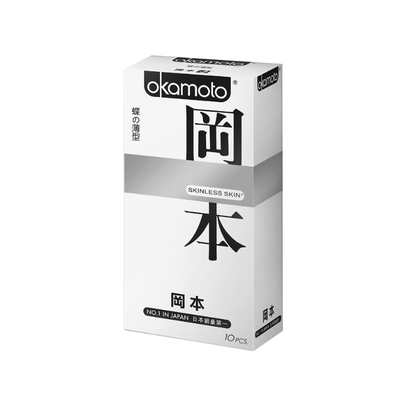 【岡本okamoto】skinless 蝶之薄型 10片/盒 保險套