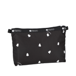Lesportsac Cosmetic Clutch 雙層拉鍊化妝包 收納袋 盥洗包 女包(歡樂萬聖節)L262-7105P-HH11, , large
