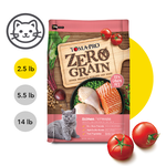 【優格】零穀 全齡貓飼料 鮭魚2.5磅 敏感配方, , large
