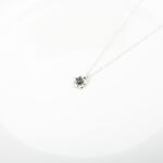 【Angel & Me】Plum flower s925 sterling silver necklace Valentine's Day gift, , large