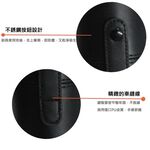 【Galatea葛拉蒂】短柄刷收納皮革圓筒(時尚黑), , large