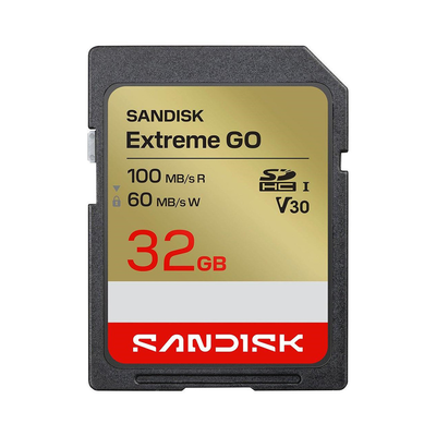 【SanDisk】Extreme GO 32G V30 UHS-I U3 SD SDHC 記憶卡