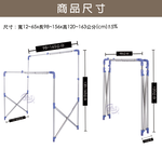 [百鈴]衣立不倒三代多用途曬衣架-超值組(曬衣架/掛衣架/室內衣架/移動架/棉被架/毛巾架), , large