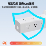 立式延長線【雙層/黑白/1開8插】, , large