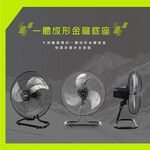 HERAN 禾聯 18吋 台灣製造 金屬底座工業扇 桌扇 HAF-18SH32D, , large