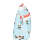Lesportsac Cosmetic Clutch 雙層拉鍊化妝包 收納袋 盥洗包 女包(海洋風格水獺), , large