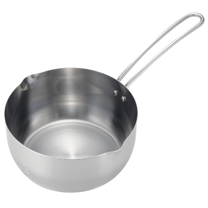 Stainless steel scale one-handed pot 18cm