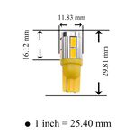 【PA LED】T10 10晶 三星 5630 SMD LED 白光 黃光 橘光 小燈 倒車燈 定位燈 日行燈, , large