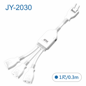 鉅玉經典｜可轉向電源線 JY-2030