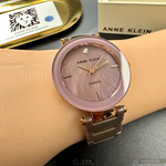 [星晴錶業]ANNE KLEIN手錶,34mm,AN00026香檳紅錶面玫瑰金錶殼香檳紅陶瓷錶帶款, , large