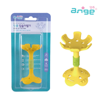 【ange】可愛小花ST固齒器(大)─黃色/綠色, , large