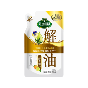 茶樹莊園雙效蔬果食器洗滌液補包-酵素油切