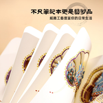【上手家居】紙雕筆記本(筆記本/記帳本/手帳本/日記本/手帳/空白筆記本/立體/記事本/A5/故宮/紙雕)-鳳冠, , large