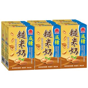 義美減糖糙米奶250ml