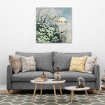 【御畫房】花好月圓 國家一級畫師手繪油畫80&times;80cm(VF-178), , large
