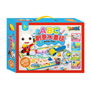 [風車圖書] FOOD超人ABC水畫毯