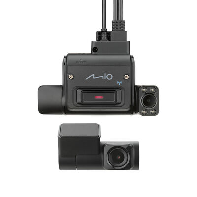含安裝 Mio MiSentry 12T+A60 4G LTE 聯網前後三鏡頭行車記錄器