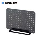 *需預訂【KING JIM】PEGGY桌面收納組合架 洞洞板 深灰色 (PG400DG), , large