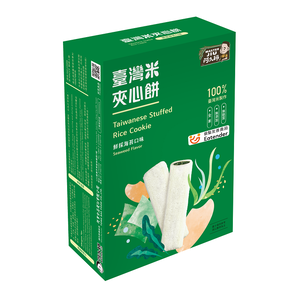 Taiwanese Stuffed Rice Cookie  Seaweed