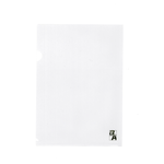 【DOUBLE A】 L型透明文件夾12入-#DAFF13001, , large