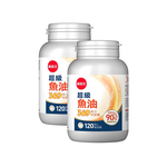 【葡萄王】 超級魚油369複方軟膠囊120粒x2盒 共240粒 (Omega369), , large