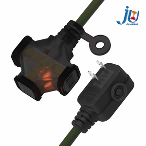 鉅玉經典｜Camping with power line with lights 0.3m JE-2031S-1