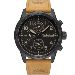 Timberland 天柏嵐 CAMPTON系列 三眼多功能手錶-黑 TDWGF0055403