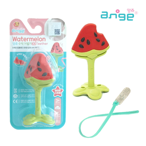 【ange】3D水果寶寶ST固齒器─西瓜/草莓/葡萄+(粉鍊夾/青鍊夾)