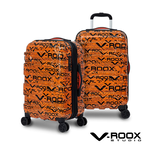 【PANTHEON PLAZA】展示品限量出清 V-ROOX EXPRESS 21 24 29吋 個性LOGO涂鴉行李箱 可擴充式硬殼拉鏈行李箱 EXP-59253 / 59254 / 59255 四色可選, , large